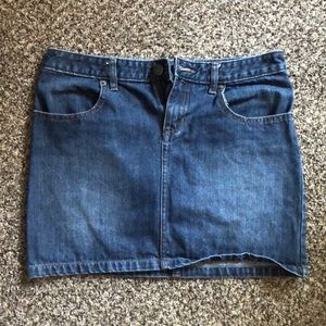 Gap jean skirt